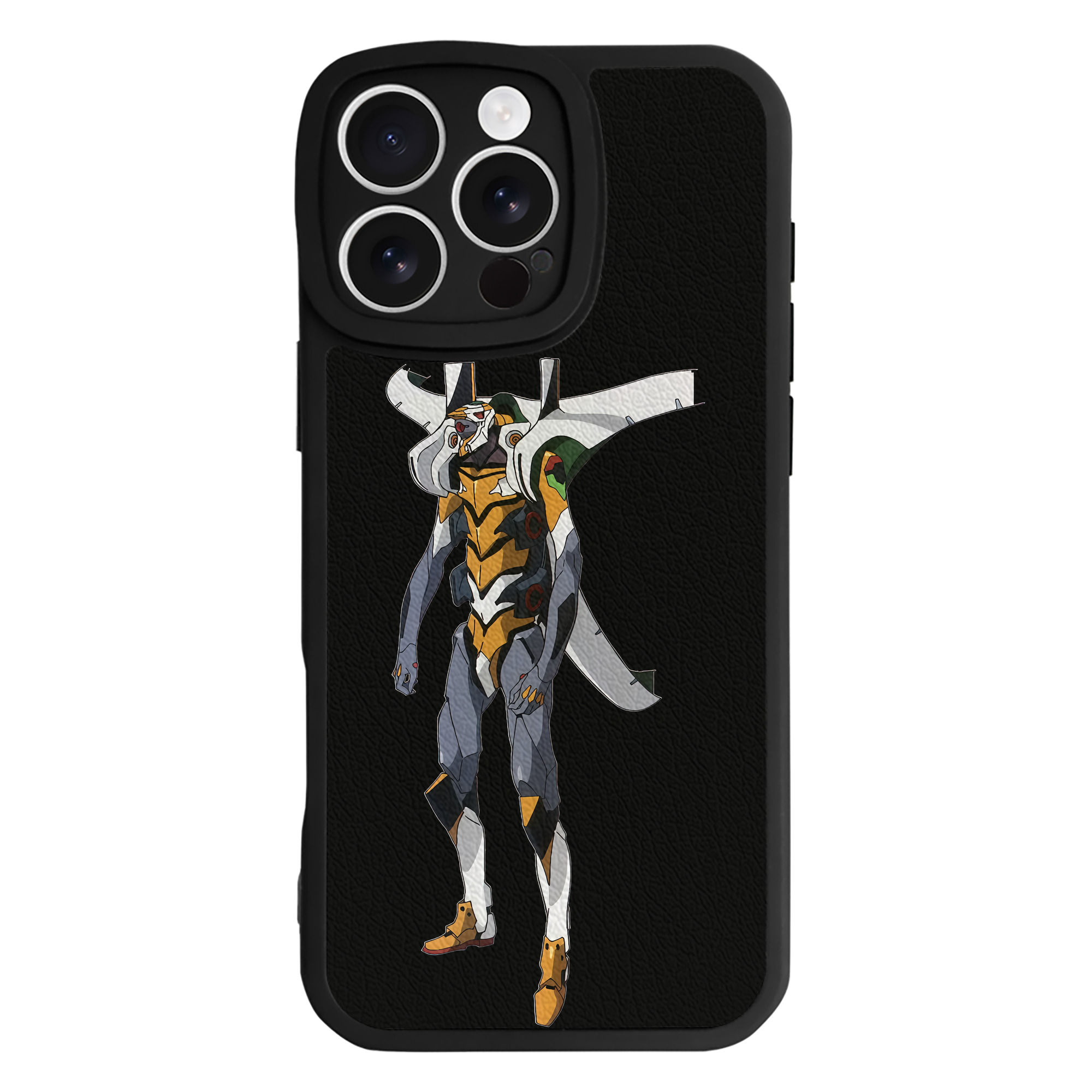 （画像用） EVA 新世紀エヴァンゲリオン 【iPhone 16シリーズ対応】シリコンスマホケース（レザー調） 材質：シリコン